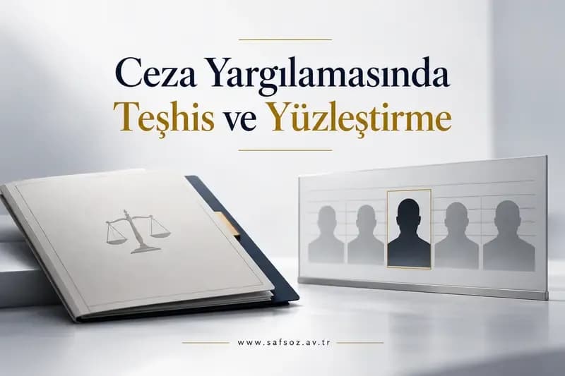 Ceza Yargılamasında Teşhis ve Yüzleştirme