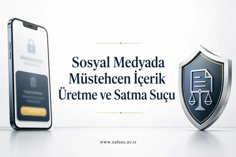 Sosyal Medyada Müstehcen İçerik Üretme ve Satma Suçu