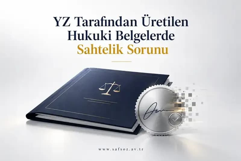 YZ Tarafından Üretilen Hukuki Belgelerde Sahtelik Sorunu